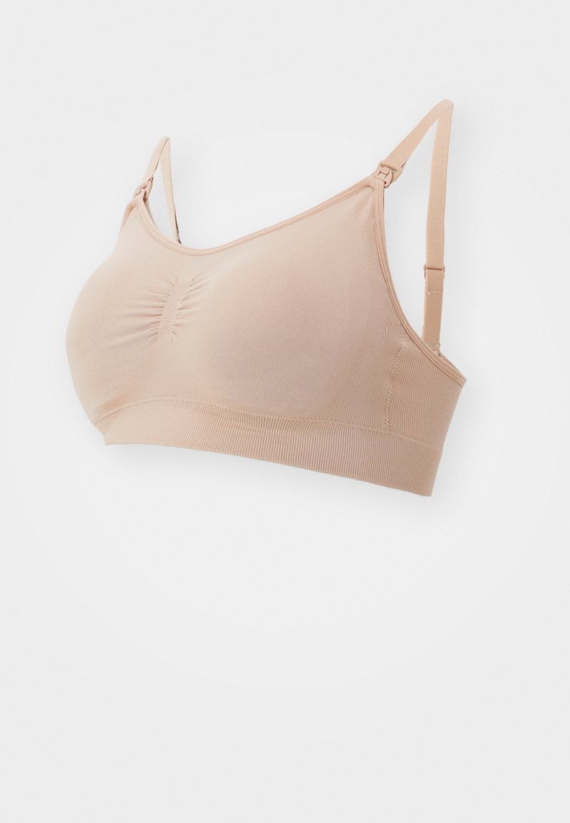 Lindex SEAMLESS MATERNITY FULLER CUP - Formujúca podprsenka - beige