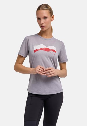 FALKE - T-shirt z nadrukiem