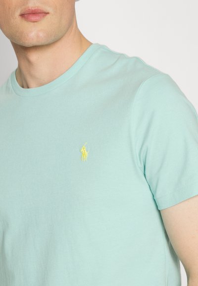 Polo Ralph Lauren CUSTOM SLIM FIT JERSEY CREWNECK T-SHIRT - T-shirt básica - parakeet