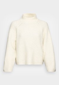 PIECES Tall Stickad tröja - off-white