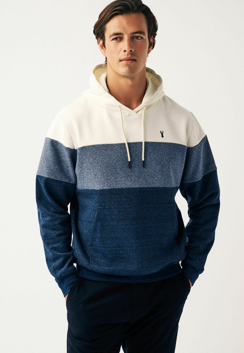 Next DIP DYE OVERHEAD  - Kapucni - mottled blue