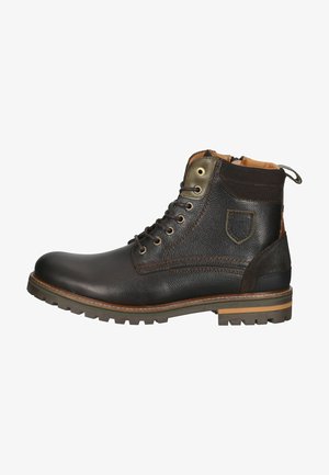 Stivaletti stringati - dark brown