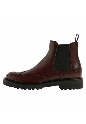 POPPY - Enkelkaarsjes - burgundy calf