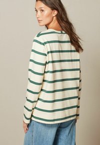 Next LONG SLEEVE - Longsleeve - green ecru cream graphic