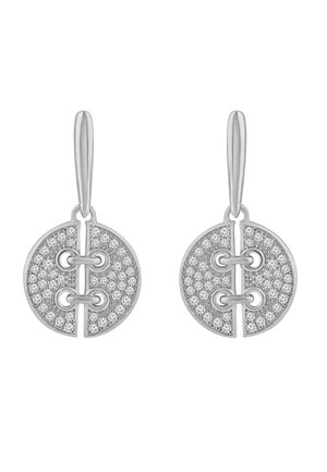 Diamant Exquis, Ohrringe - white  gold-coloured