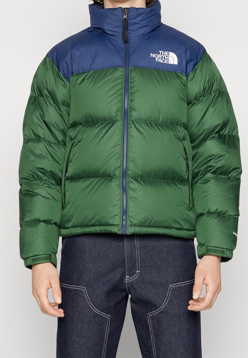 Down Jacket Dark Green North Face Puffer Jacket North Face Down