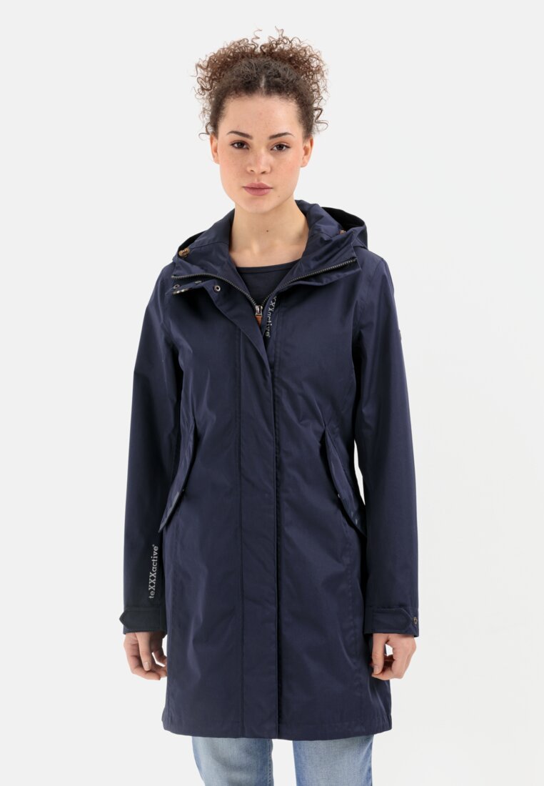 camel active TEXXXACTIVE IN LOOSE FIT Parka night blue/dark blue