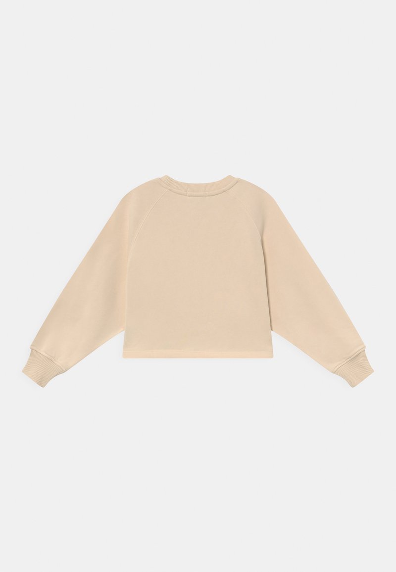 Kinder Pullover | Calvin Klein Jeans MIXED MONOGRAM CUTOFF Sweatshirt muslin/beige - JC27002 Kinder Pullover | Calvin Klein Jeans MIXED MONOGRAM CUTOFF Sweatshirt muslin/beige - JC27002