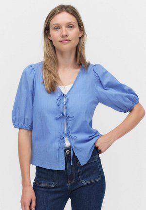 BELLE SHORT SLEEVE - Pusero - blue stripe
