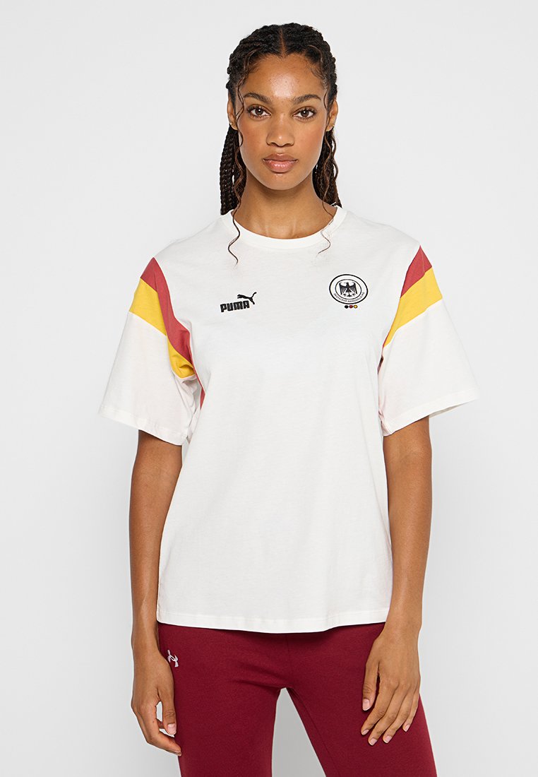 Puma T-shirt print wit Puma T-shirt print wit