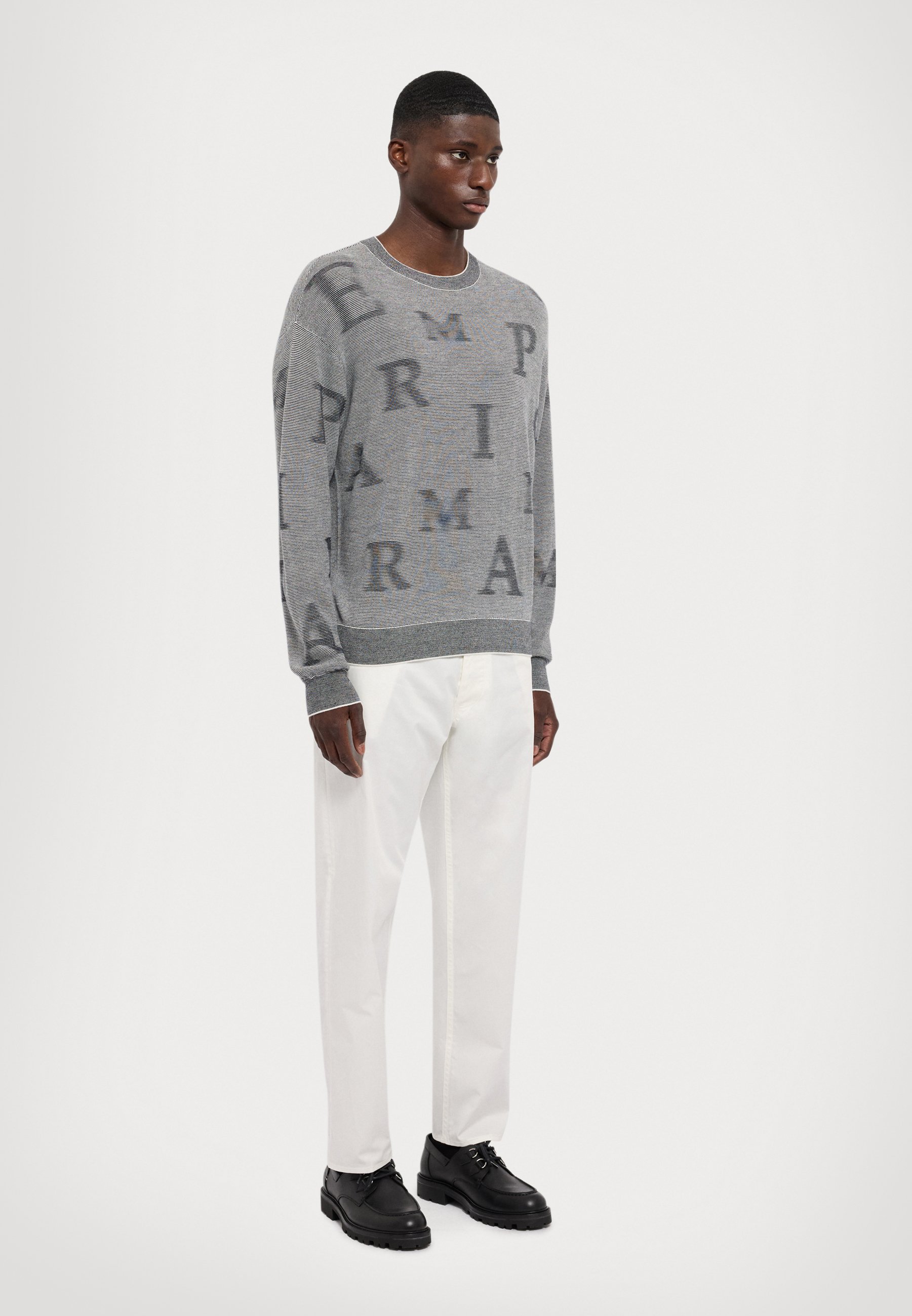 トップス emporio armani 00s Knit archive Emporio Armani Jumper - snow white/off-white - Zalando.co.uk
