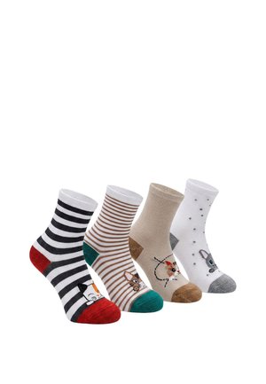 Yuhu, JUNGEN KATZEN MOTIVE 4ER PACK - Socks - mehrfarbig