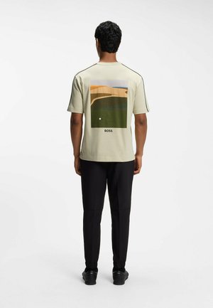 BOSS, T-shirt imprimé - light beige two