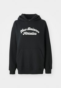 LINEAR HERITAGE LONG HOODIE - Majica s kapuljačom - black