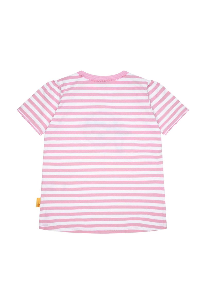 Kinder T-Shirts | Steiff KURZARM BEACH PLEASE MIT TEDDYKOPF T-Shirt print sweet lilac/rosa - JH21108 Kinder T-Shirts | Steiff KURZARM BEACH PLEASE MIT TEDDYKOPF T-Shirt print sweet lilac/rosa - JH21108