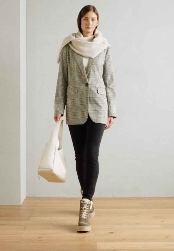 Lace-up ankle boots - olive3