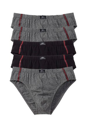 5 PACK - Slip - grau