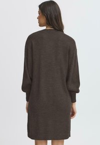 Fransa ERETTA - Abito in maglia - charcoal melange