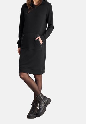 Jersey dress - black