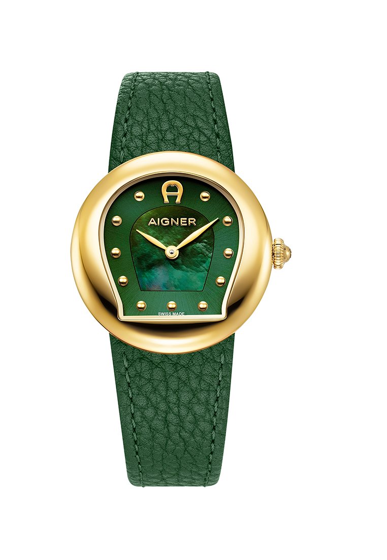 AIGNER Montre vert foncé