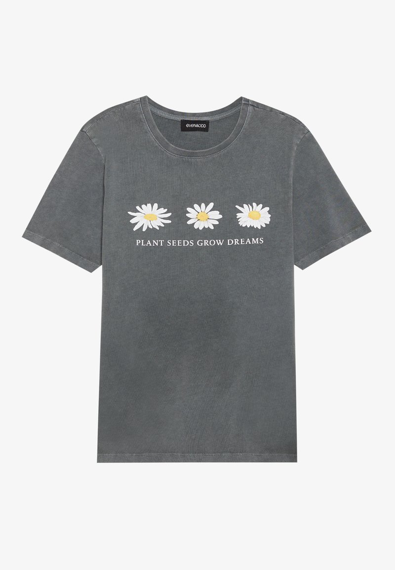 Even&Odd T-shirt print zwart