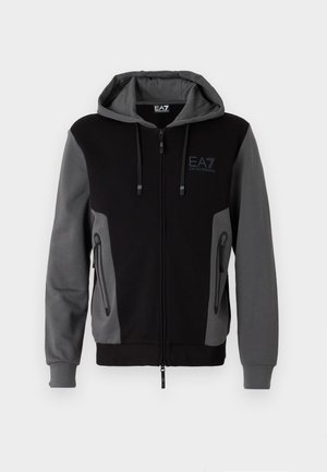 EA7 Emporio Armani FELPA - Felpa con zip - black