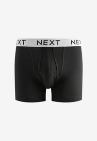 Next A-FRONTS FOUR PACK - Boxerbriefs - black with black and white waistbands
