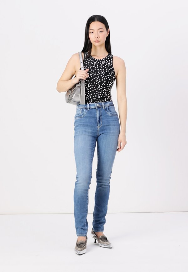 JONNA HIGH RISE - Jeans Skinny Fit - zarela wash3
