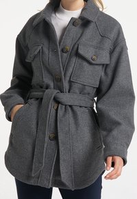 DreiMaster Cappotto corto - mottled grey