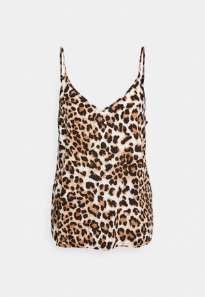 VMEASY SINGLET V NECK - Top - tan