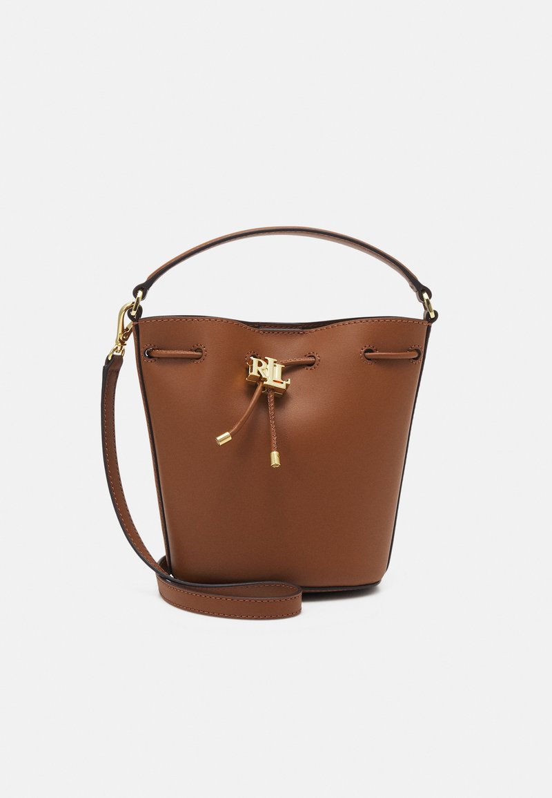 Lauren Ralph Lauren LEATHER SMALL ANDIE DRAWSTRING BAG Kabelka