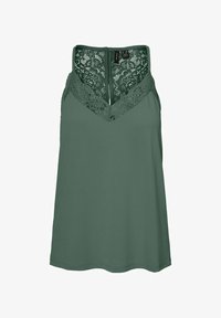 Vero Moda lace front top and maxi skirt set in black Vero Moda lace front top and maxi skirt set in black