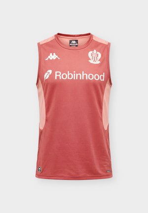 Kappa, SLEEVELESS TRAINING OGC NICE - Ρούχα για κλαμπ - pink burnished/pink lobster