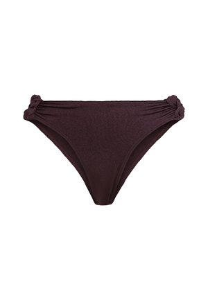 LASCANA PANTS HIGHLEG - Bikini alsók - aubergine