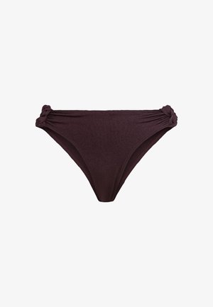LASCANA LSCN BY LASCANA PANTS HIGHLEG - Bikini alsók - aubergine