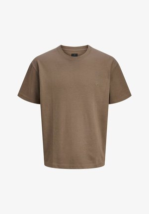 Jack & Jones PREMIUM, BLAETHAN LOGO TEE - T-Shirt basic - morel