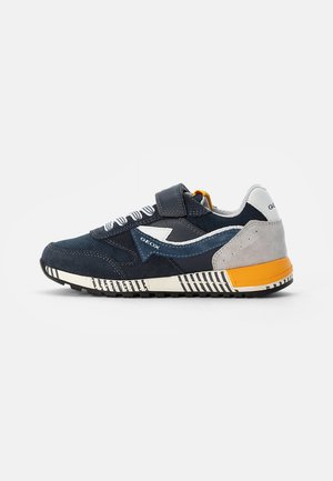 ALBEN BOY - Sneakers basse - navy/yellow