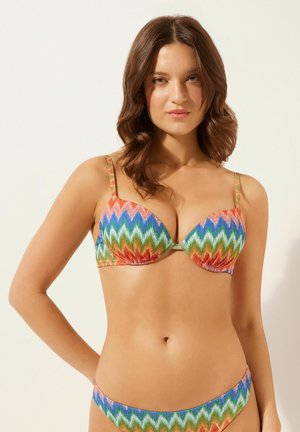 ELEGANT CHEVRON - Bikini-Top - multicolor