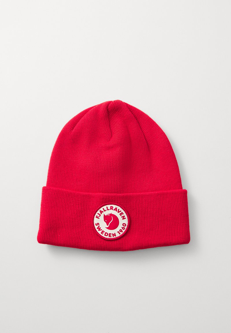Fjällräven KIDS 1960 LOGO UNISEX - Pletena kapa - true red