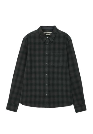 AllSaints, BOWER LS SHIRT . - Риза - anthracite black