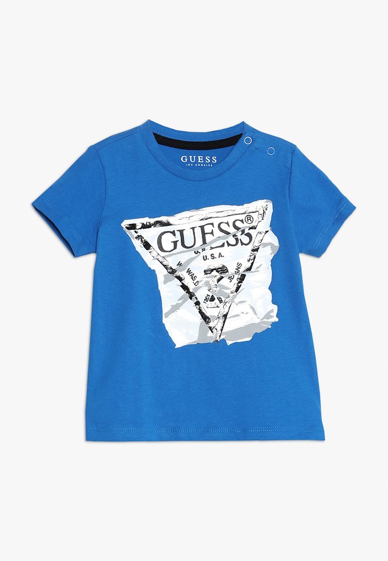 Guess T shirts med print blue dreambleu Zalando.no Guess T-shirts med print - blue