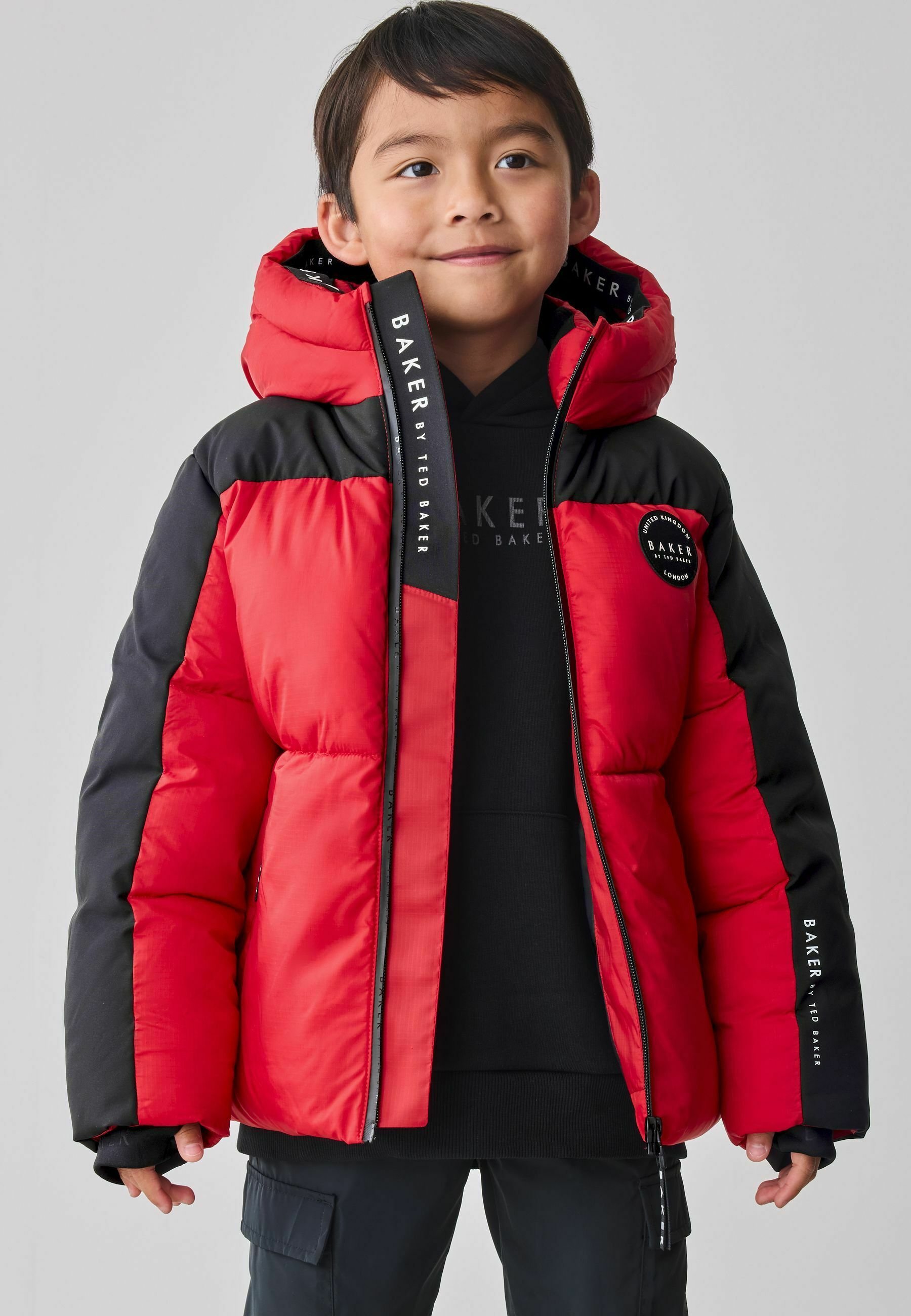 Shower Resistant Ted Baker Winterjacke Pink Kids Ted Baker Coats