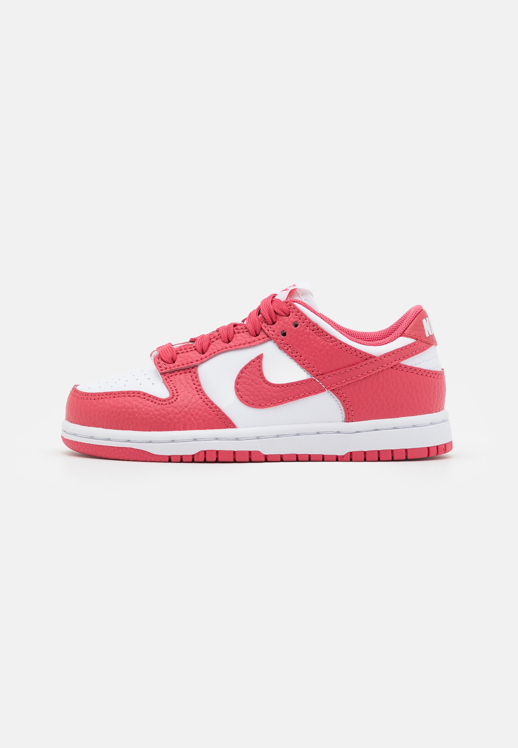 Nike Sportswear DUNK - Sneakers laag - white/archaeo pink/wit - Zalando.nl