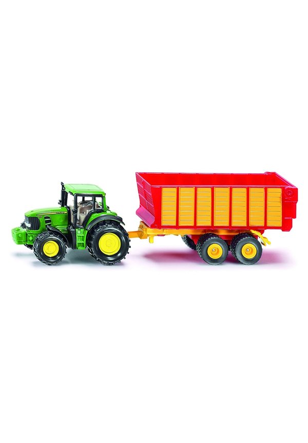 JOHN DEERE TRACTOR MET SILAGEWAGEN – Spielzeugauto – grün
