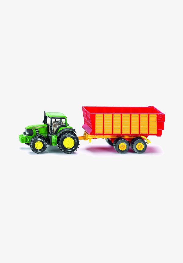 JOHN DEERE TRACTOR MET SILAGEWAGEN – Spielzeugauto – grün