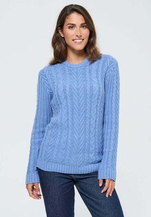 COFONCY - Pullover - sky blue chiné