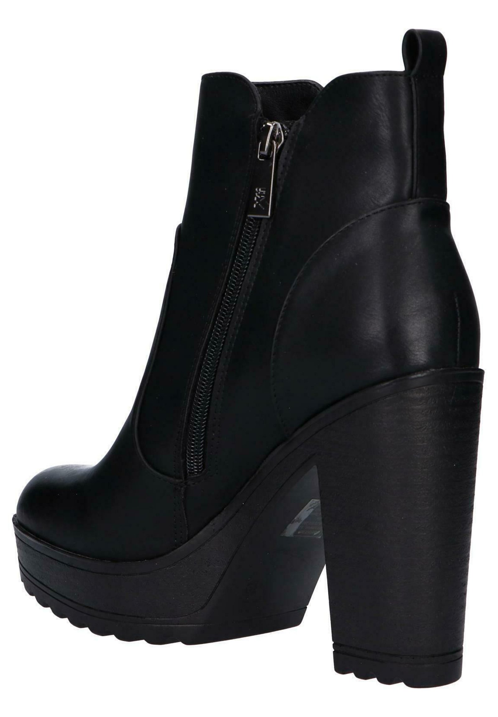 XTI Botines de tacón - black/negro - Zalando.es