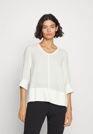 Langærmede T-shirts - white