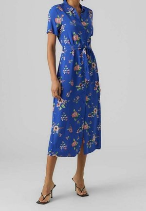 Vestido camisero - blue