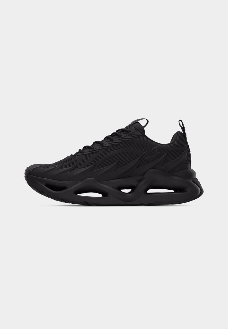 EA7 Emporio Armani INFINITY UNISEX - Trainers - triple black/black ...